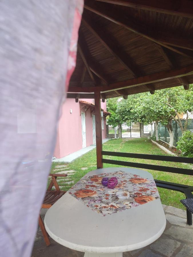 Ferienwohnung Aspri Ammos House Kavala Exterior foto