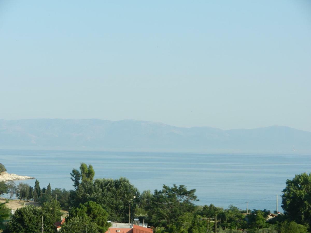 Ferienwohnung Aspri Ammos House Kavala Exterior foto